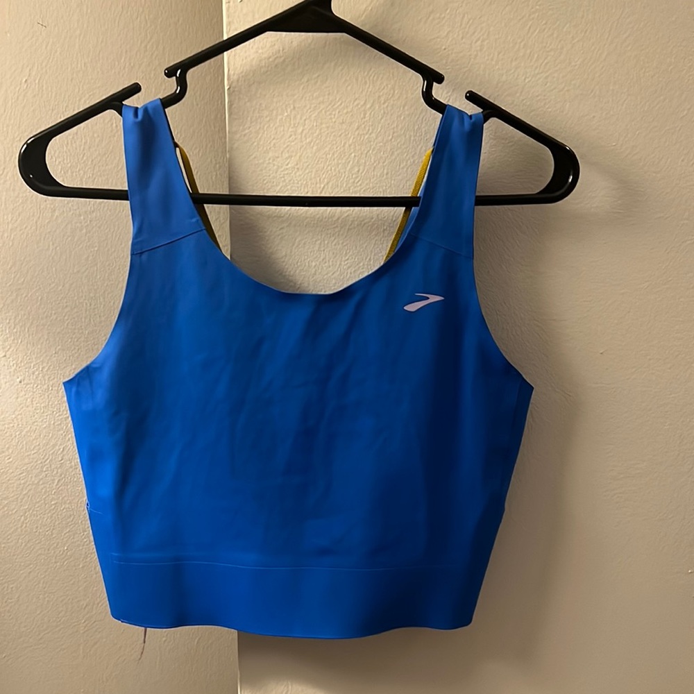 Brooks Women's Run Within Cropped Tank Top size large